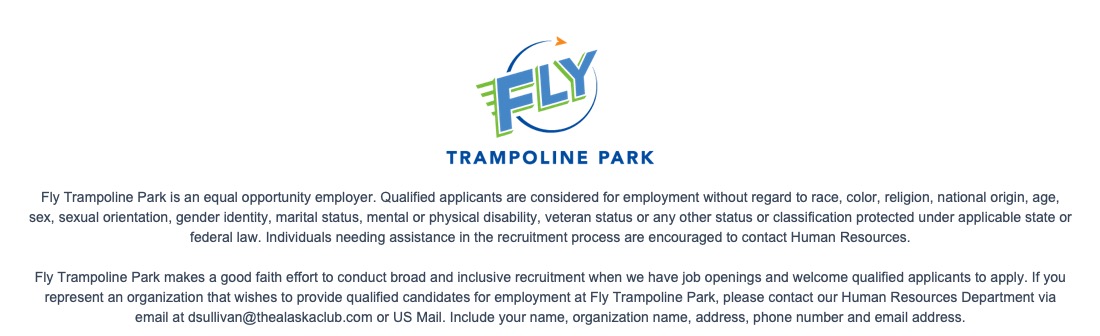 Fly Trampoline Park Anchorage